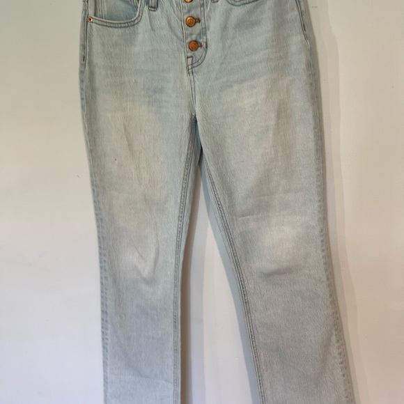 J.Crew Demi Boot Crop Frayed Raw Hem Light Wash jeans - Picture 15 of 16